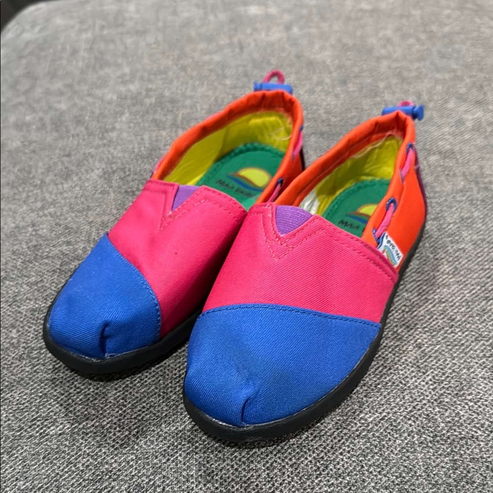 Maui Island Colorful Kids Slip-On Shoes